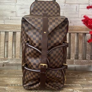 Louis Vuitton Traveling Carry On Luggage Damier Ebene